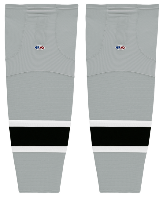 Athletic Knit (AK) HS2100-954 Los Angeles Kings Stadium Series Grey Mesh Ice Hockey Socks - PSH Sports