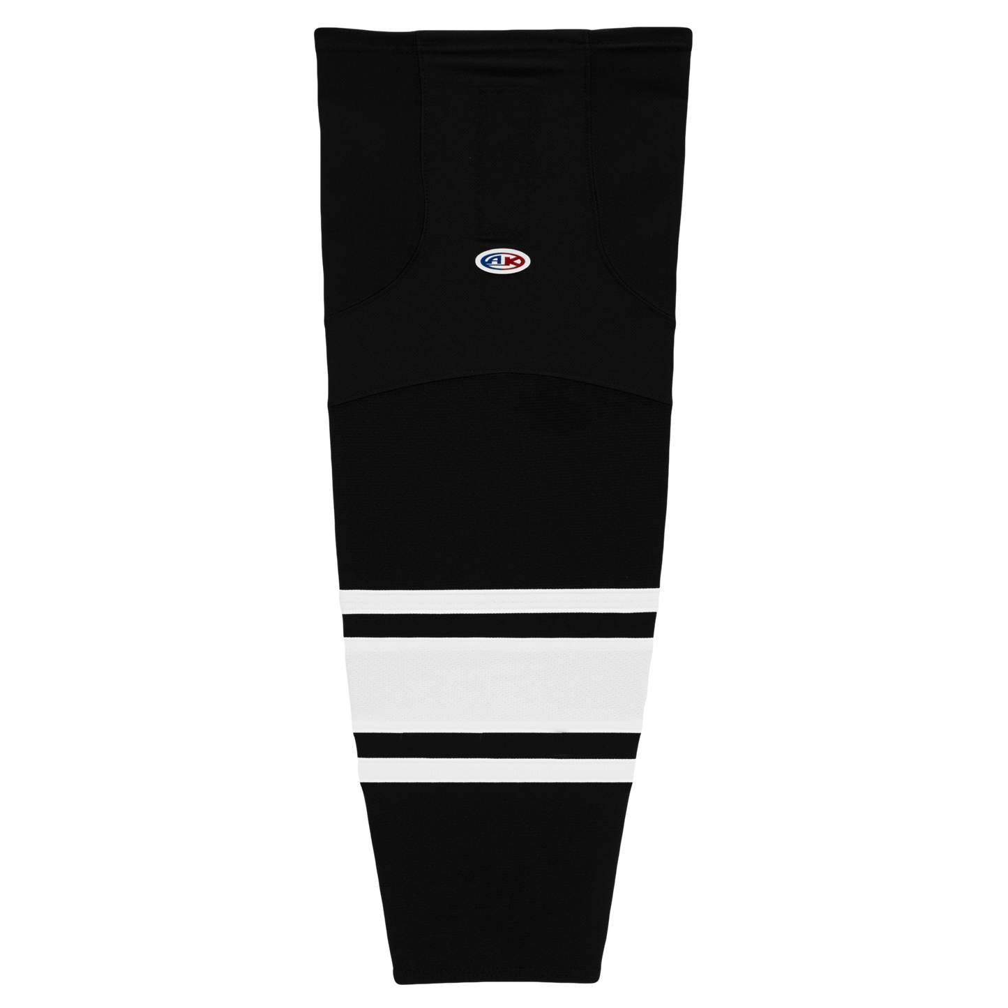Athletic Knit (AK) HS2100-221 Black/White Mesh Ice Hockey Socks - PSH Sports