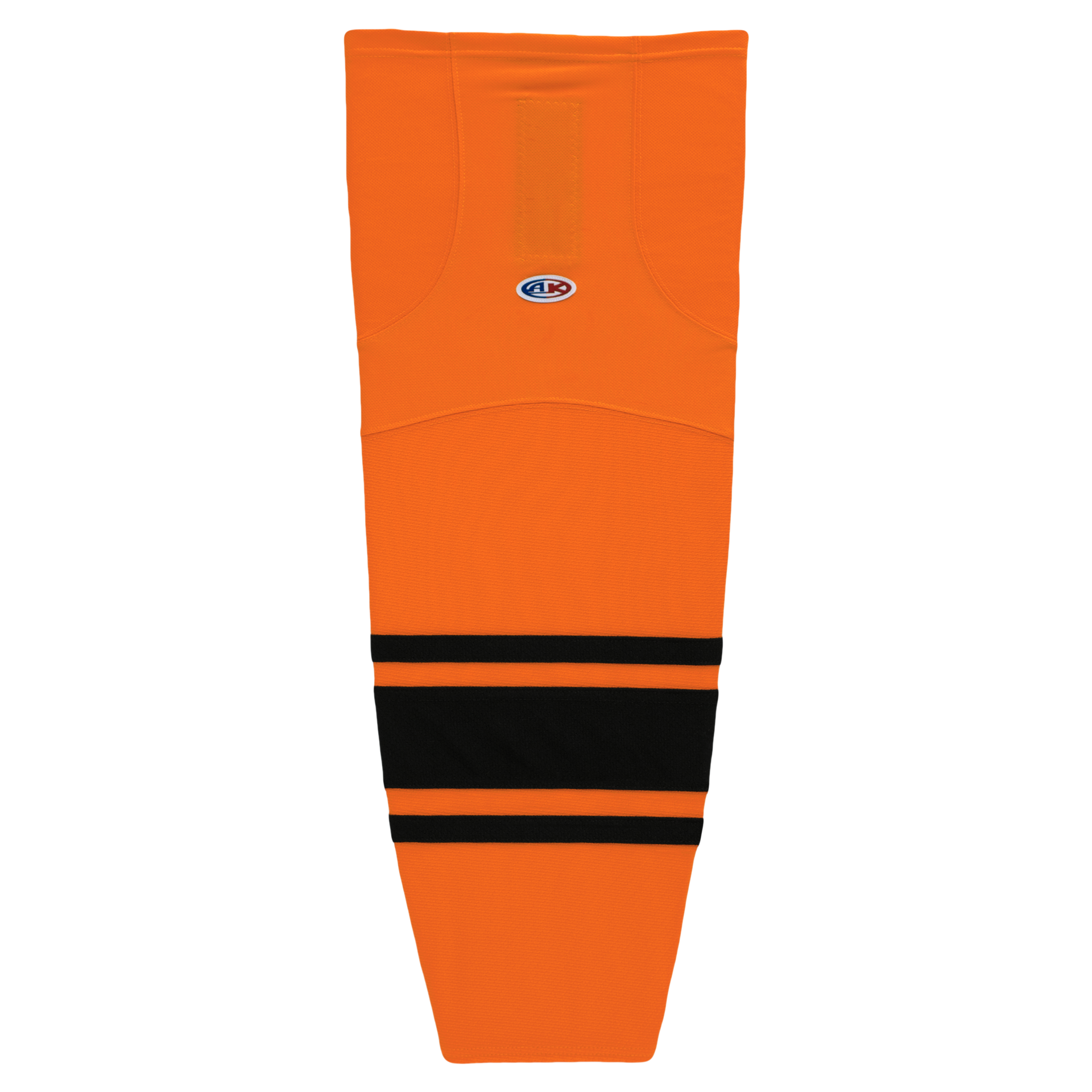Athletic Knit (AK) HS2100-263 Orange/Black Mesh Ice Hockey Socks - PSH Sports