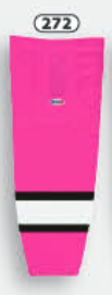 Athletic Knit (AK) HS2100-272 Pink/White/Black Mesh Ice Hockey Socks - PSH Sports