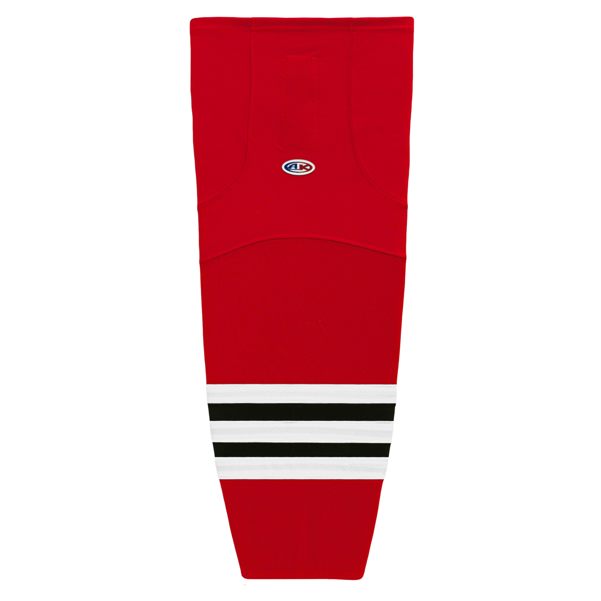 Athletic Knit (AK) HS2100-304 Chicago Blackhawks Red Mesh Ice Hockey Socks - PSH Sports