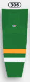 Athletic Knit (AK) HS2100-306 Old Minnesota North Stars Kelly Green Mesh Ice Hockey Socks - PSH Sports