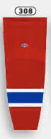 Athletic Knit (AK) HS2100-308 Montreal Canadiens Red Mesh Ice Hockey Socks - PSH Sports