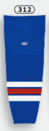 Athletic Knit (AK) HS2100-312 New York Rangers Royal Blue Mesh Ice Hockey Socks - PSH Sports