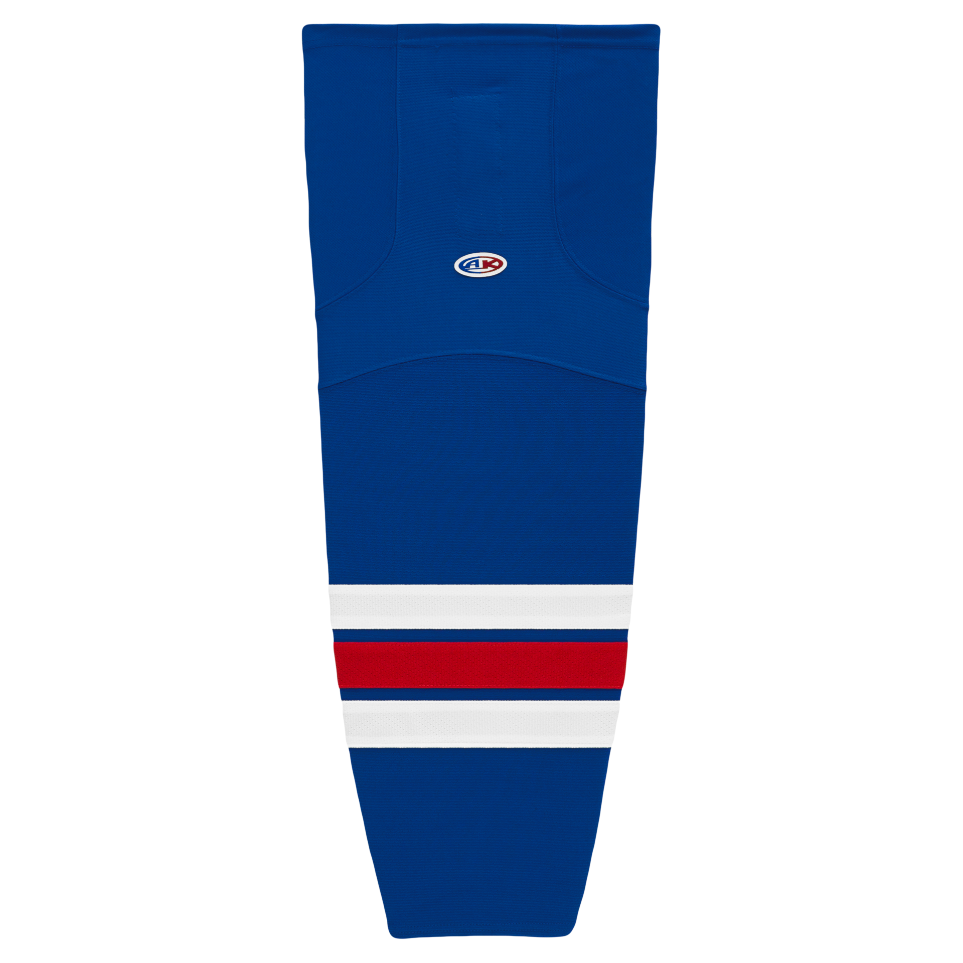 Athletic Knit (AK) HS2100-312 New York Rangers Royal Blue Mesh Ice Hockey Socks - PSH Sports