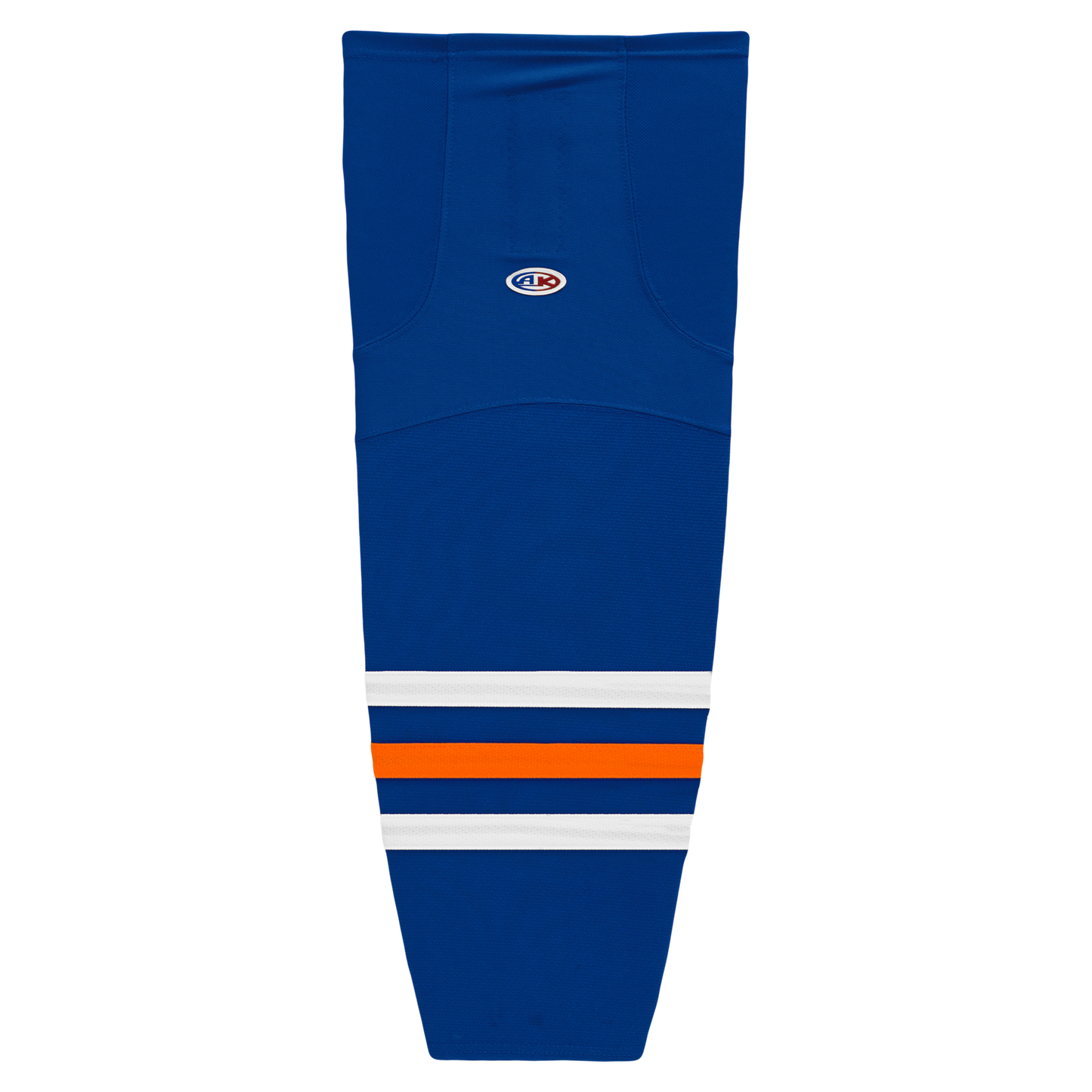 Athletic Knit (AK) HS2100-320 Edmonton Oilers Royal Blue Mesh Ice Hockey Socks - PSH Sports