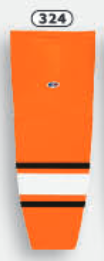 Athletic Knit (AK) HS2100-324 Philadelphia Flyers Orange Mesh Ice Hockey Socks - PSH Sports