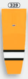 Athletic Knit (AK) HS2100-329 Gold/White/Black Mesh Ice Hockey Socks - PSH Sports