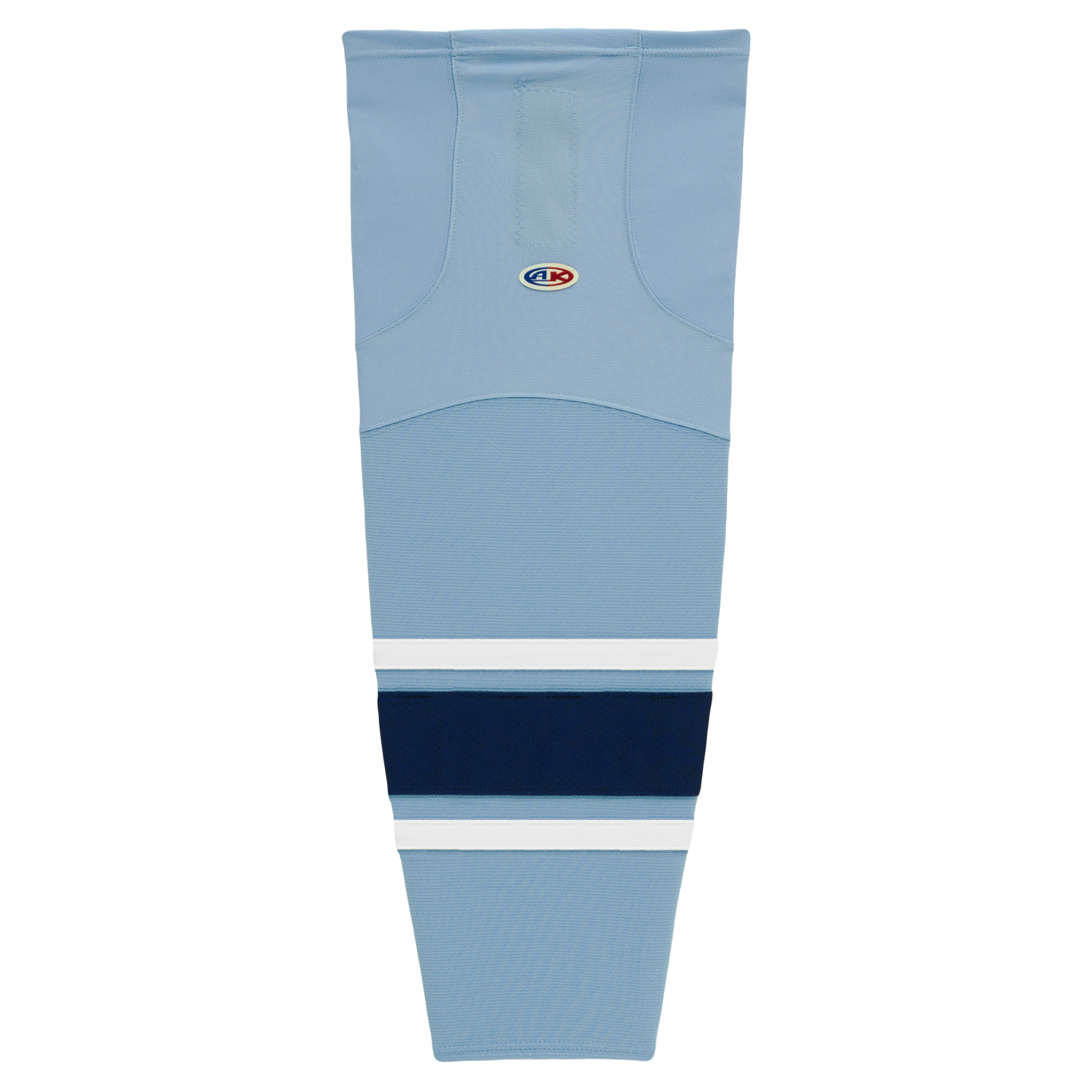 Athletic Knit (AK) HS2100-354 New University of Maine Black Bears Third Powder Blue Mesh Ice Hockey Socks - PSH Sports