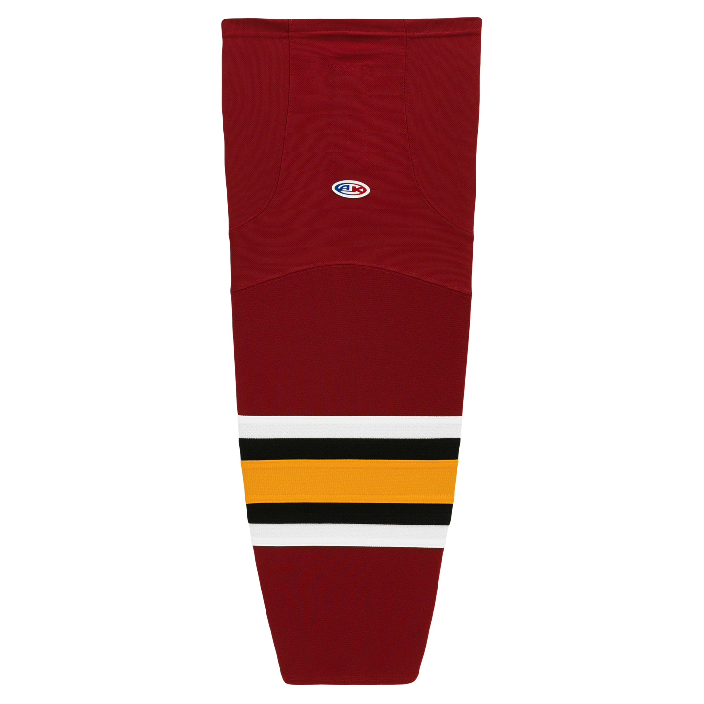 Athletic Knit (AK) HS2100-356 Chicago Wolves Cardinal Red Mesh Ice Hockey Socks - PSH Sports