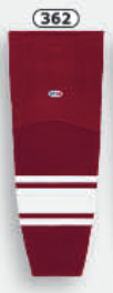 Athletic Knit (AK) HS2100-362 New Phoenix Coyotes AV Red Mesh Ice Hockey Socks - PSH Sports