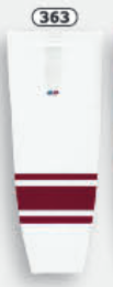 Athletic Knit (AK) HS2100-363 New Phoenix Coyotes White Mesh Ice Hockey Socks - PSH Sports