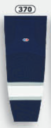 Athletic Knit (AK) HS2100-370 2002 Edmonton Oilers Third Navy Mesh Ice Hockey Socks - PSH Sports