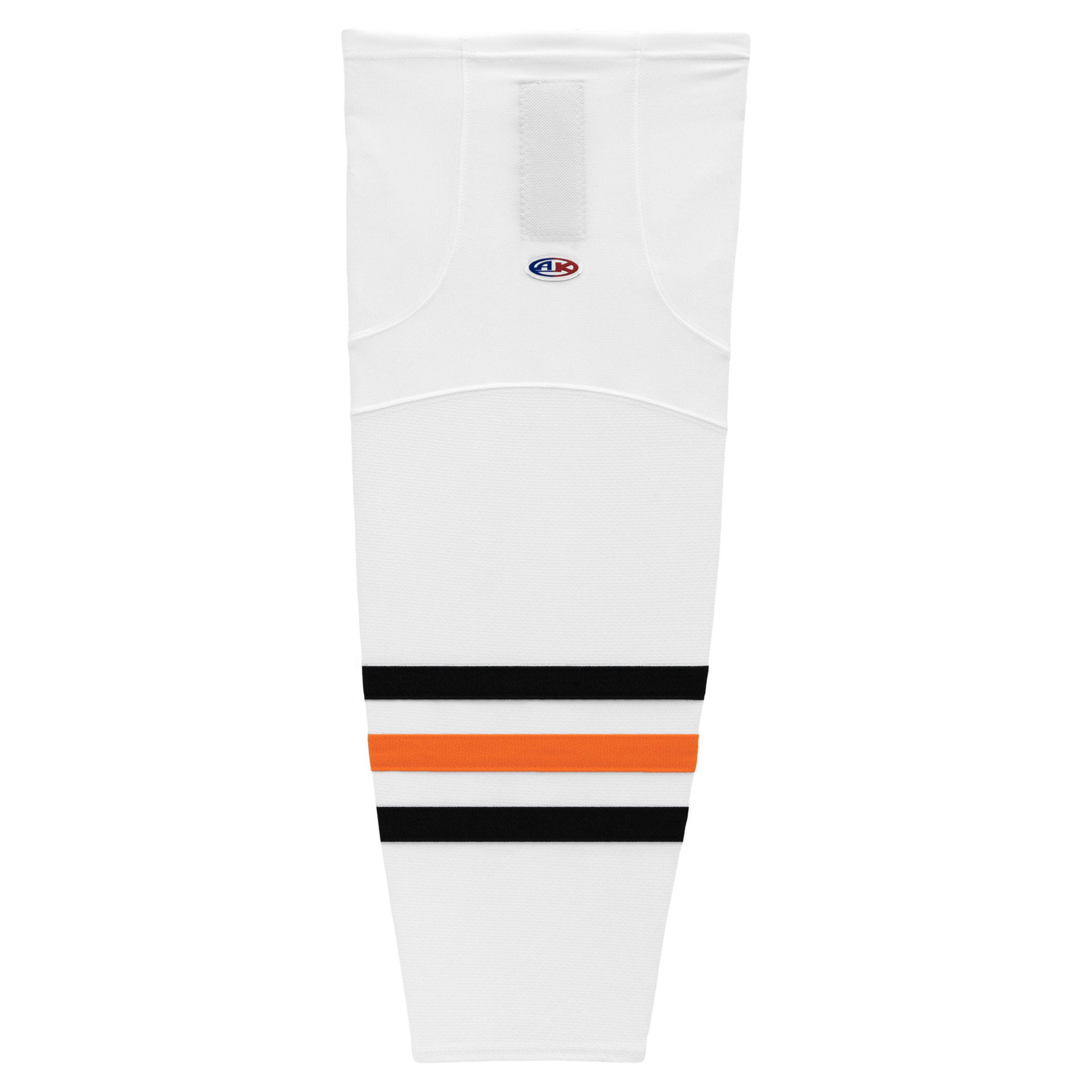 Athletic Knit (AK) HS2100-371 2017 Edmonton Oilers White Mesh Ice Hockey Socks - PSH Sports