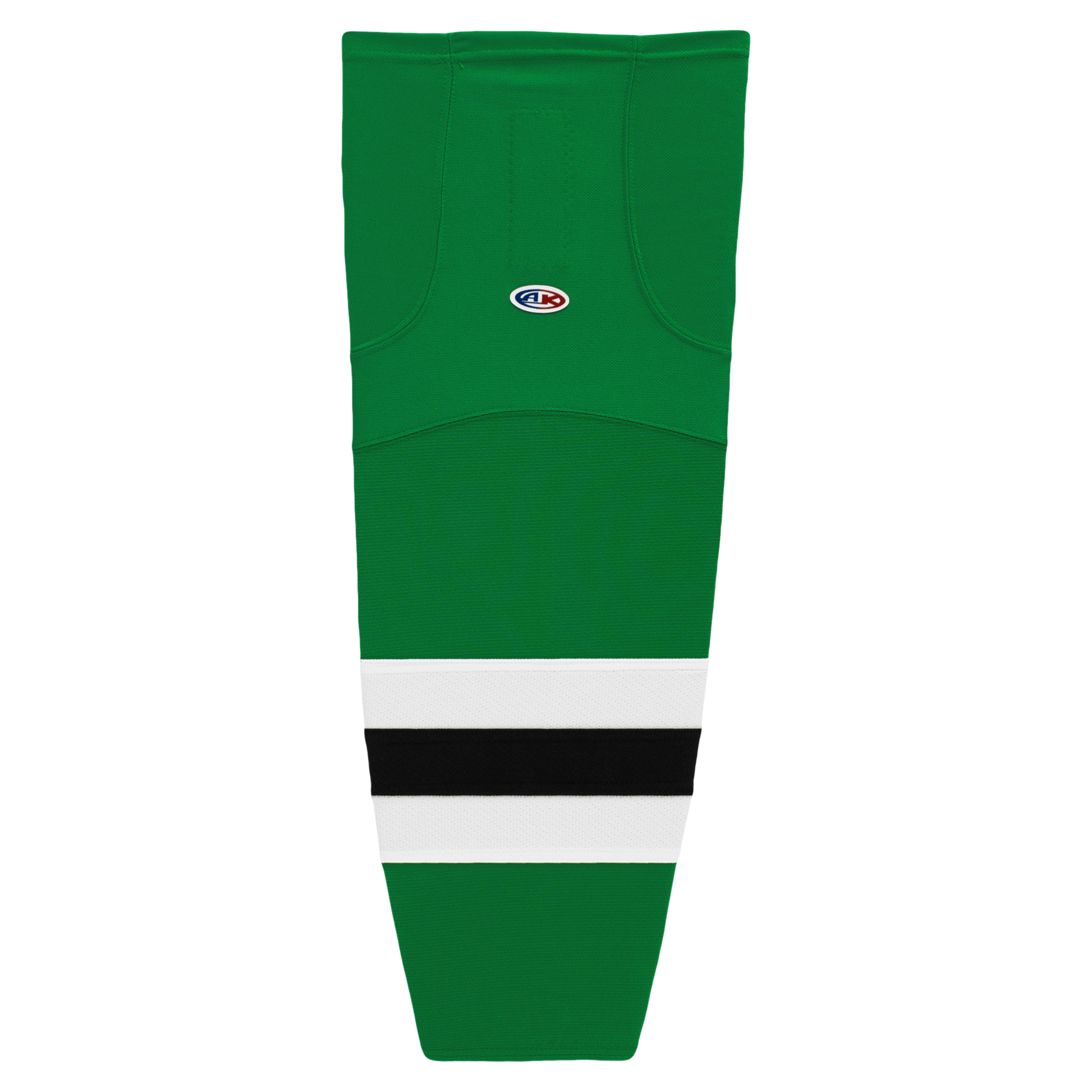 Athletic Knit (AK) HS2100-376 2013 Dallas Stars Kelly Green Mesh Ice Hockey Socks - PSH Sports