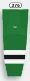 Athletic Knit (AK) HS2100-376 2013 Dallas Stars Kelly Green Mesh Ice Hockey Socks - PSH Sports