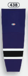 Athletic Knit (AK) HS2100-438 Purple/White/Black Mesh Ice Hockey Socks - PSH Sports