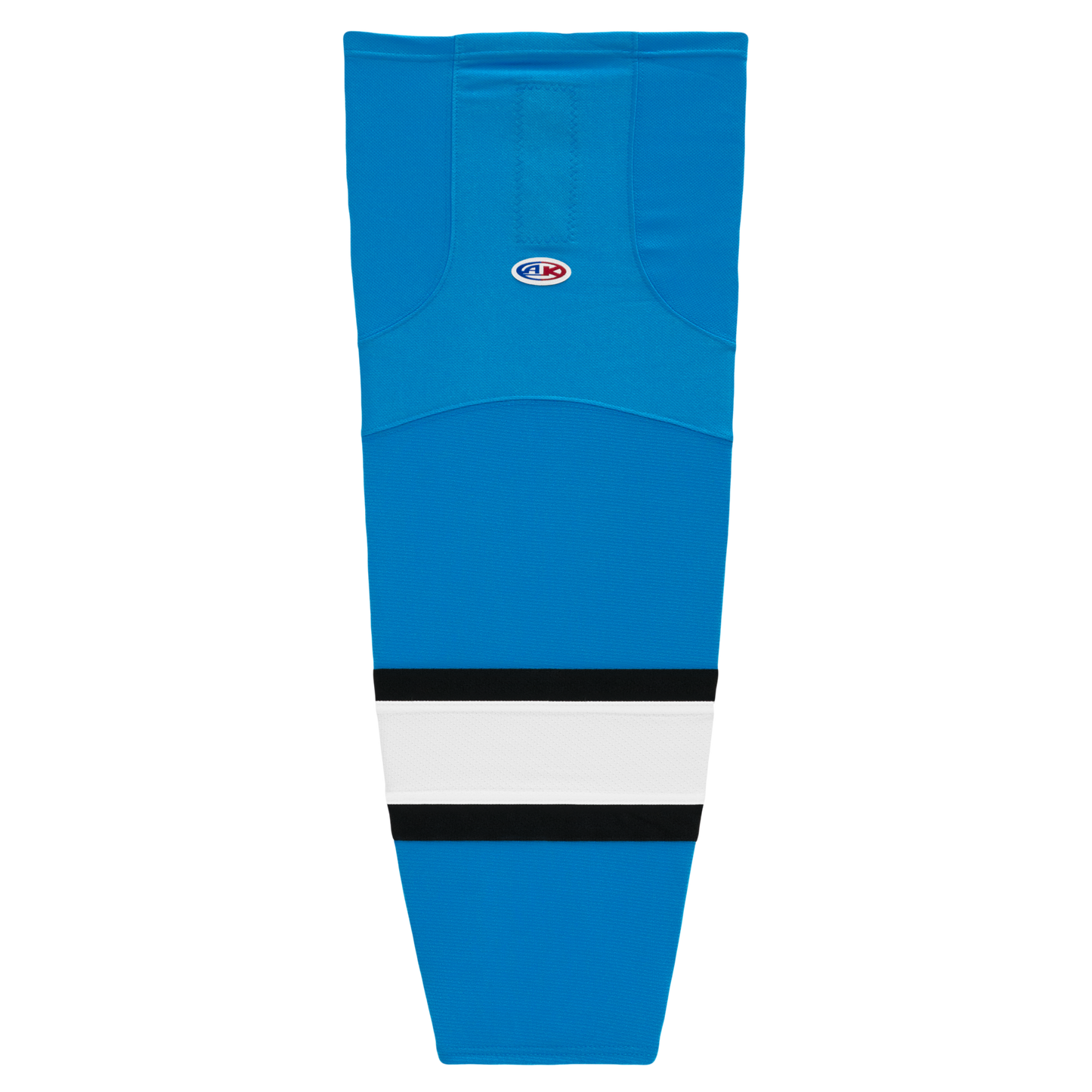 Athletic Knit (AK) HS2100-444 Pro Blue/Black/White Mesh Ice Hockey Socks - PSH Sports