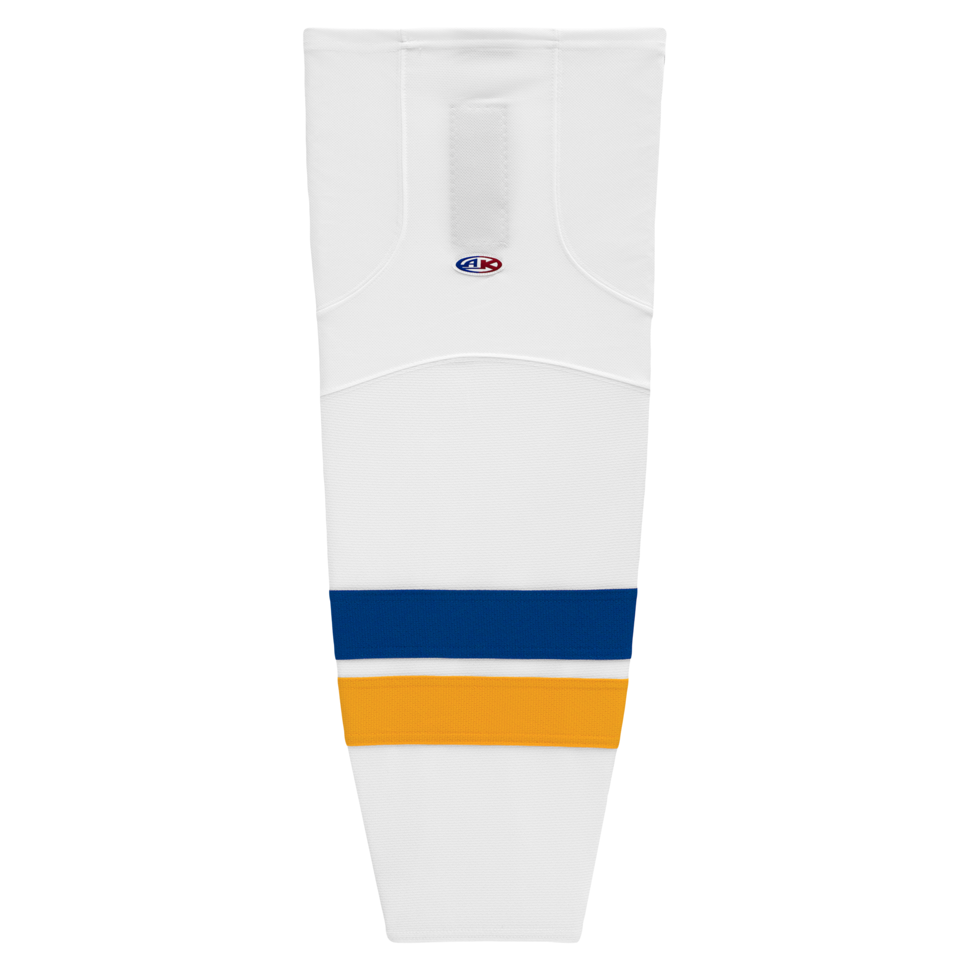 Athletic Knit (AK) HS2100-449 2014 St. Louis Blues White Mesh Ice Hockey Socks - PSH Sports