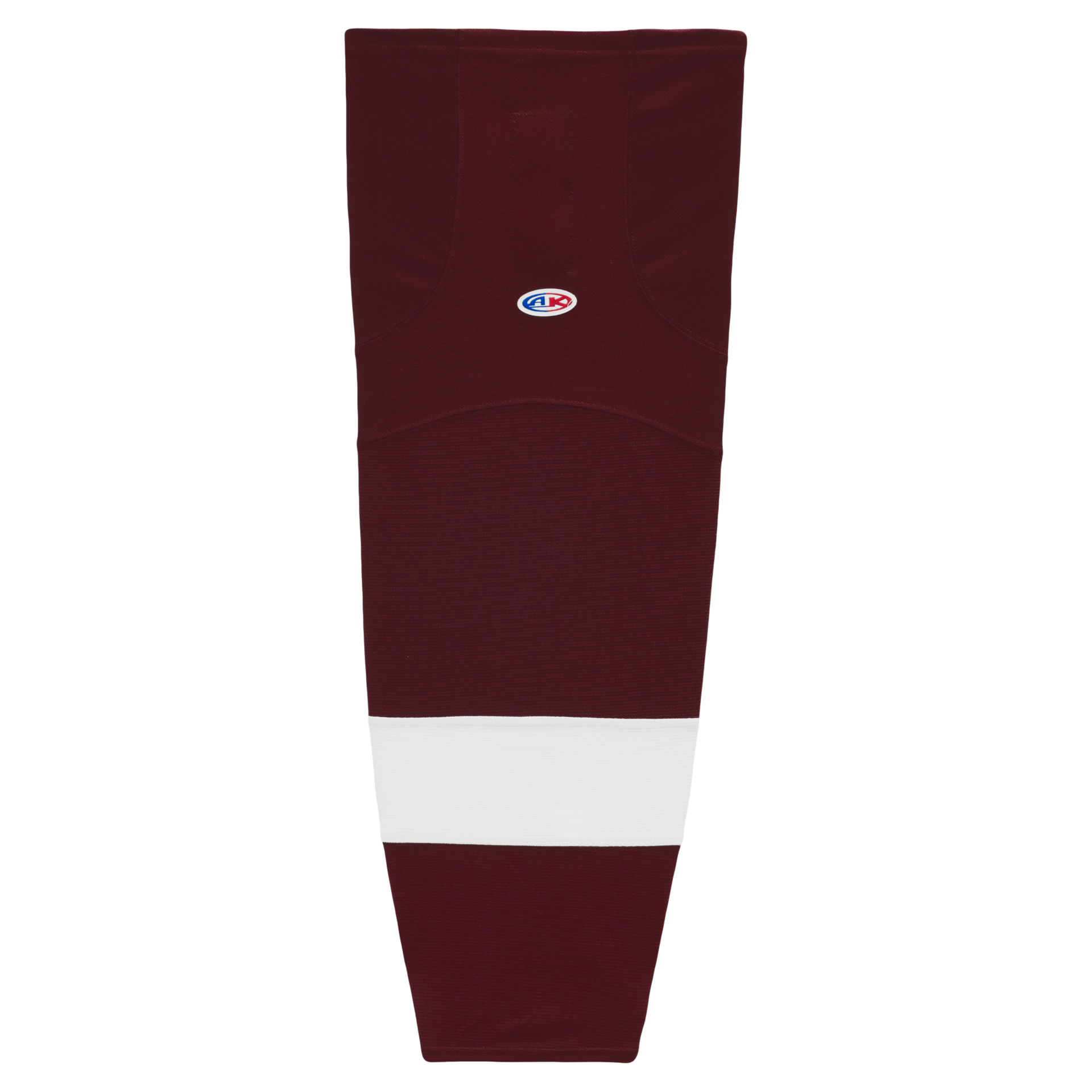Athletic Knit (AK) HS2100-480 Peterborough Petes Maroon Mesh Ice Hockey Socks - PSH Sports