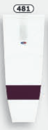Athletic Knit (AK) HS2100-481 Peterborough Petes White Mesh Ice Hockey Socks - PSH Sports