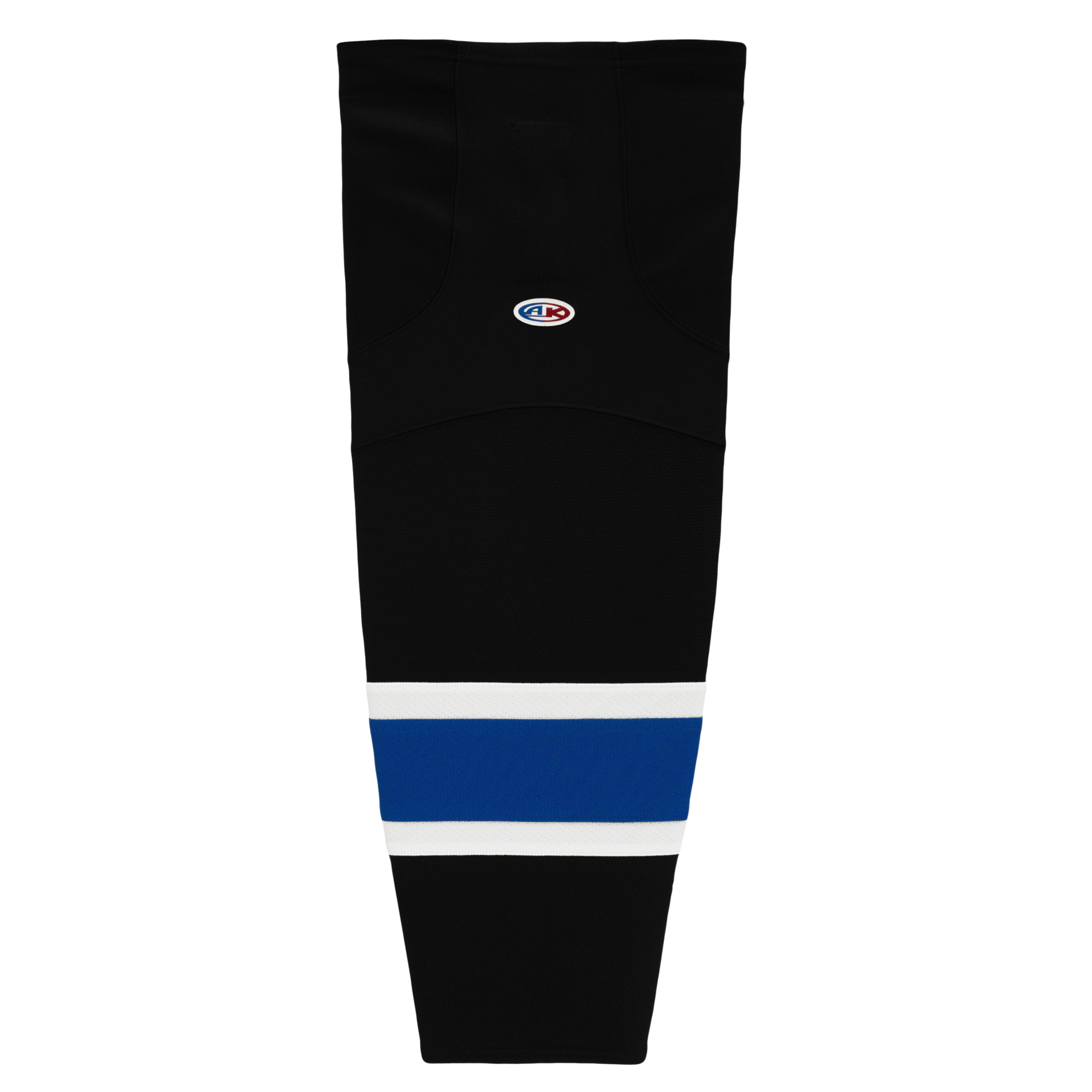 Athletic Knit (AK) HS2100-487 2014 Tampa Bay Lightning Third Black Mesh Ice Hockey Socks - PSH Sports