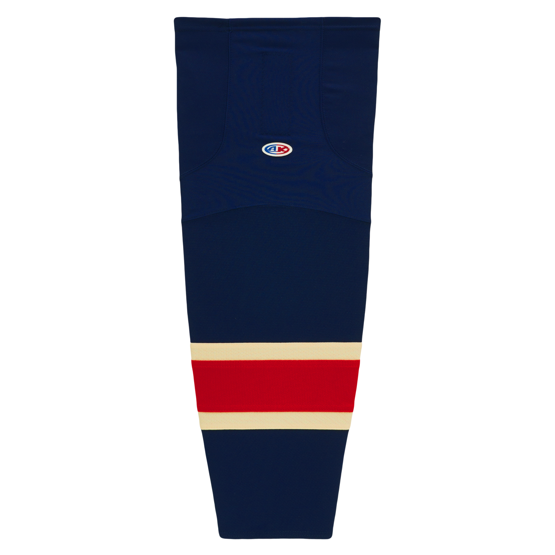 Athletic Knit (AK) HS2100-512 New York Rangers Heritage Navy Mesh Ice Hockey Socks - PSH Sports