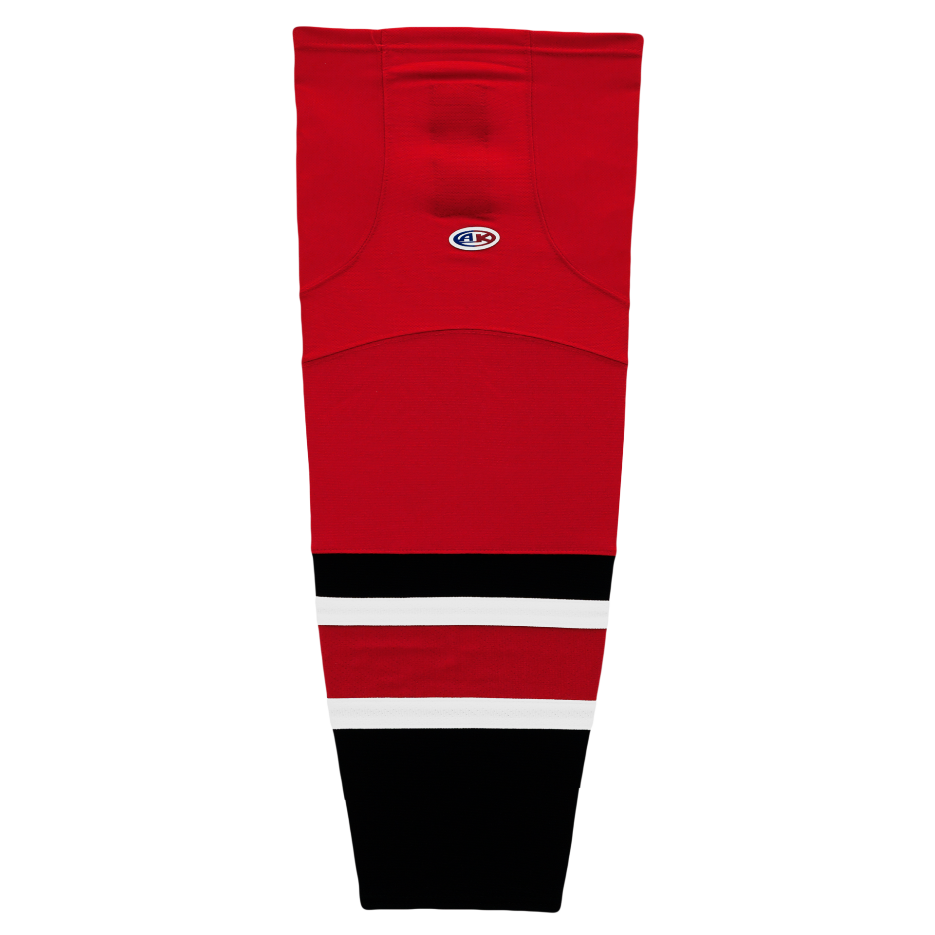 Athletic Knit (AK) HS2100-532 2017 Carolina Hurricanes Red Mesh Ice Hockey Socks - PSH Sports