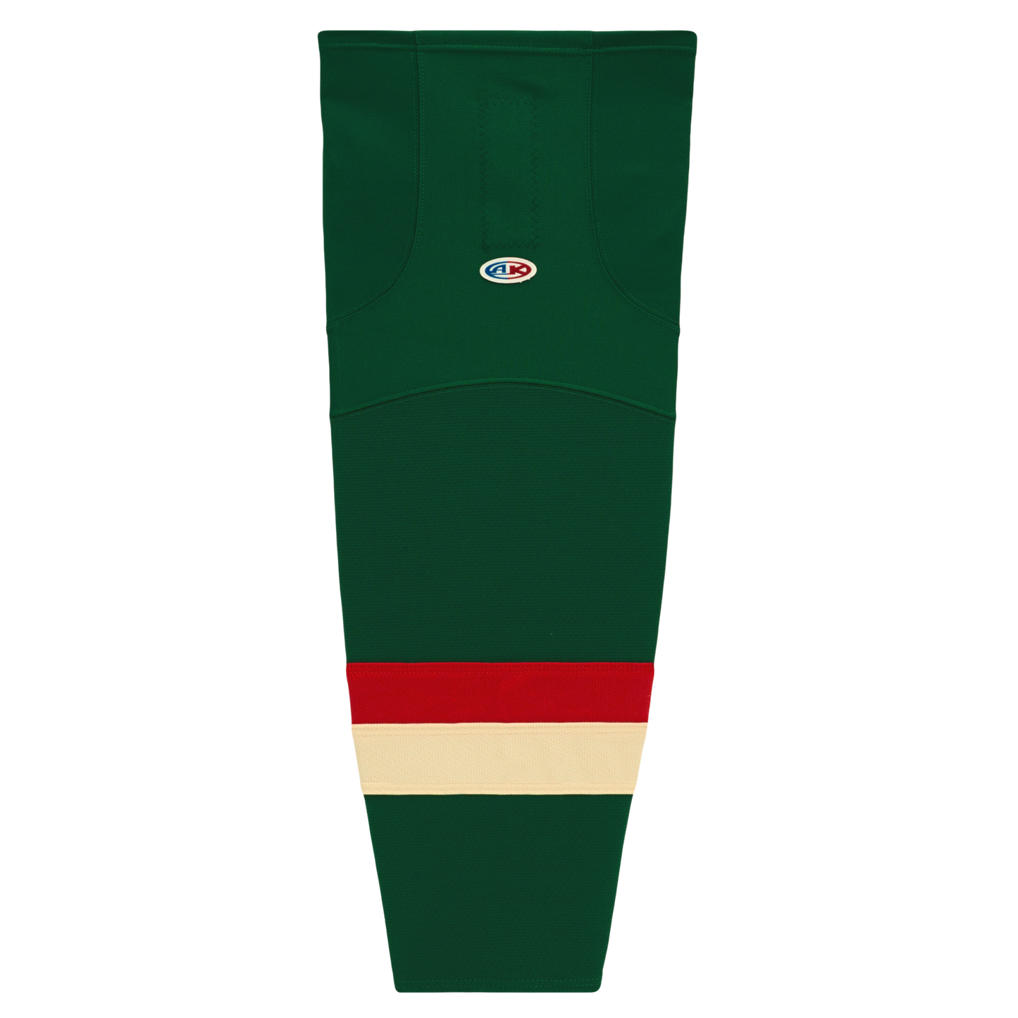 Athletic Knit (AK) HS2100-588 2016 Minnesota Wild Stadium Series Dark Green Mesh Ice Hockey Socks - PSH Sports