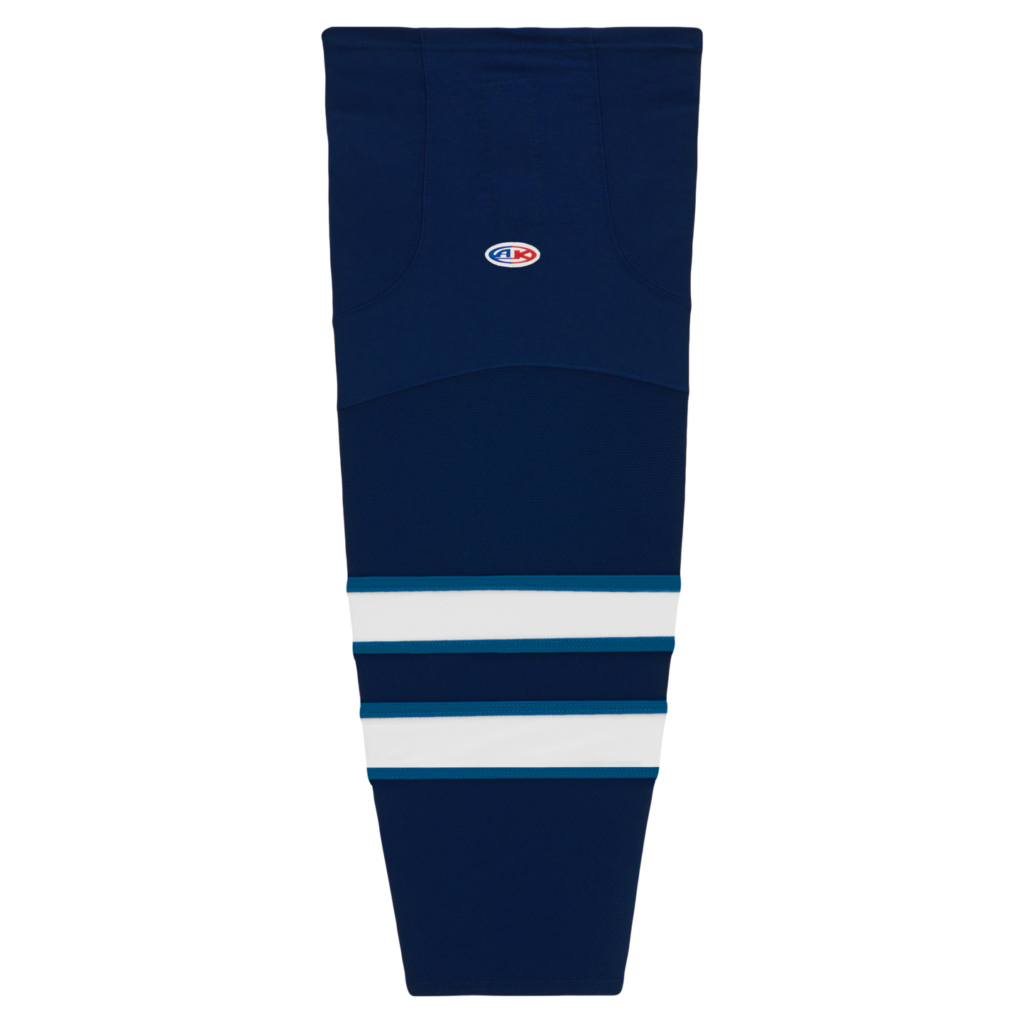 Athletic Knit (AK) HS2100-595 2011 Winnipeg Jets Navy Mesh Ice Hockey Socks - PSH Sports
