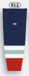 Athletic Knit (AK) HS2100-612 New York Rangers Third Navy Mesh Ice Hockey Socks - PSH Sports