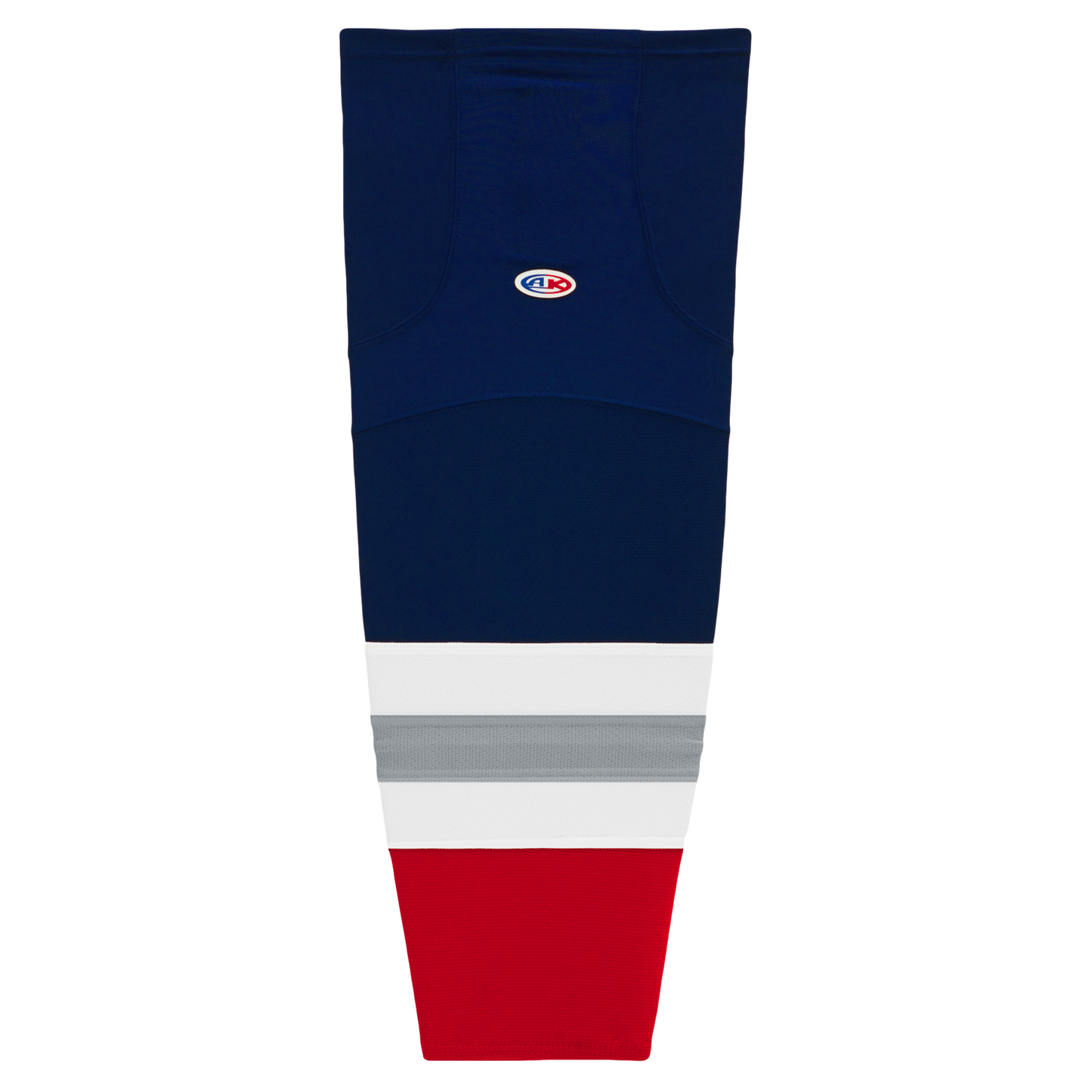 Athletic Knit (AK) HS2100-612 New York Rangers Third Navy Mesh Ice Hockey Socks - PSH Sports