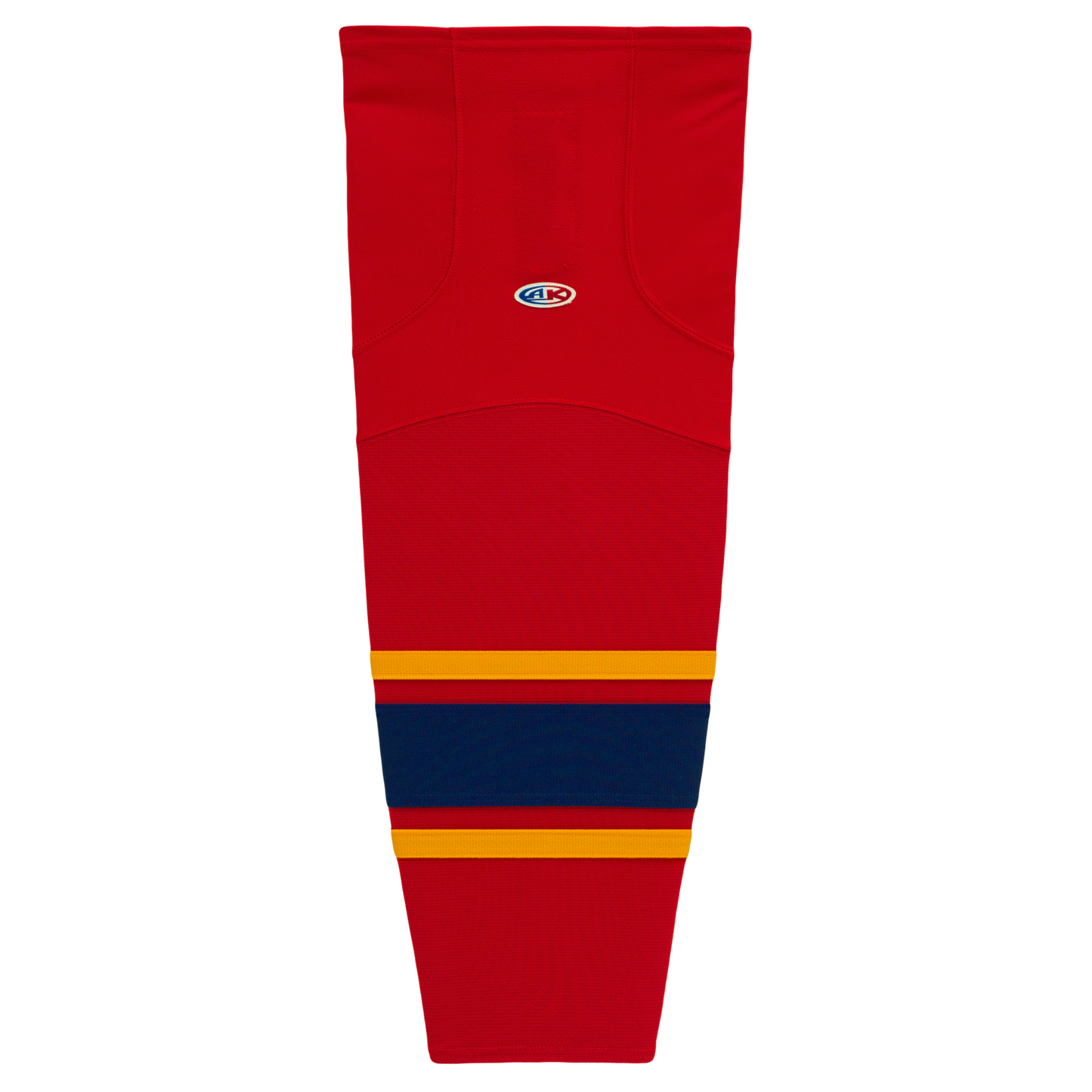 Athletic Knit (AK) HS2100-662 2013 Florida Panthers Red Mesh Ice Hockey Socks - PSH Sports