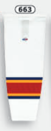 Athletic Knit (AK) HS2100-663 2013 Florida Panthers White Mesh Ice Hockey Socks - PSH Sports
