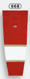 Athletic Knit (AK) HS2100-668 2016 Florida Panthers Red Mesh Ice Hockey Socks - PSH Sports
