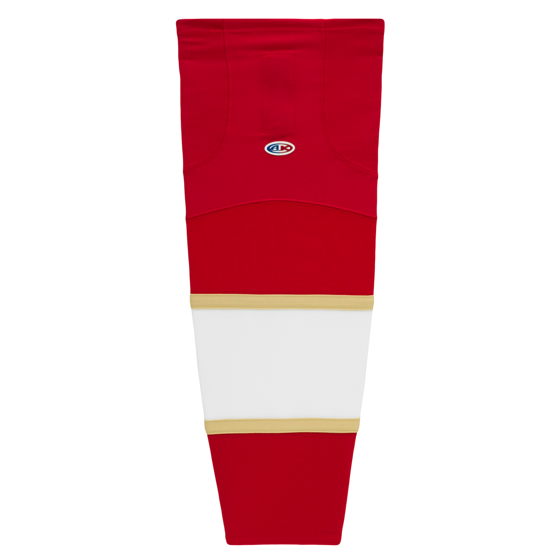 Athletic Knit (AK) HS2100-668 2016 Florida Panthers Red Mesh Ice Hockey Socks - PSH Sports