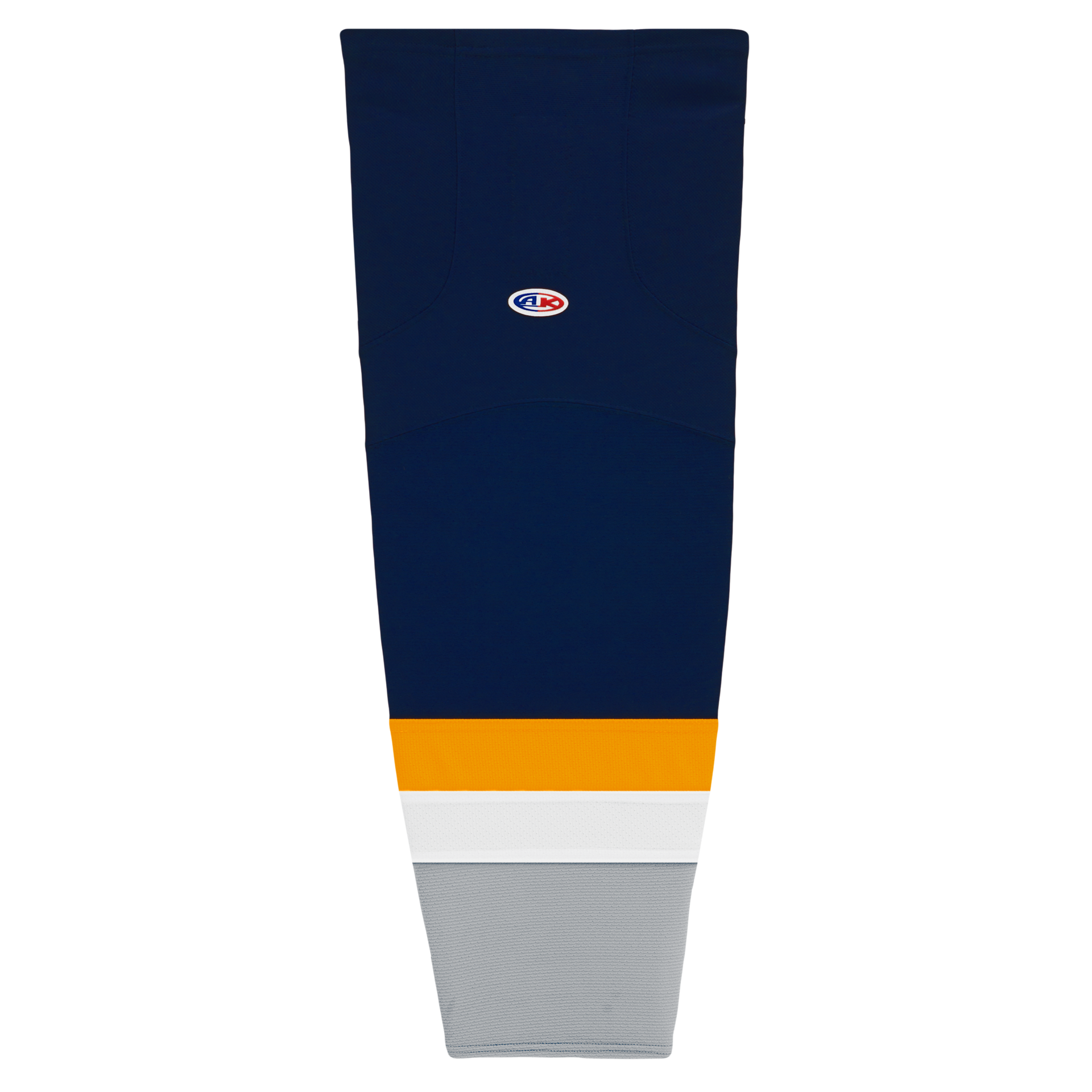 Athletic Knit (AK) HS2100-671 Nashville Predators Navy Mesh Ice Hockey Socks - PSH Sports