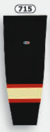 Athletic Knit (AK) HS2100-715 Chicago Blackhawks Winter Classic Black Mesh Ice Hockey Socks - PSH Sports