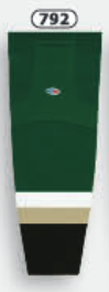 Athletic Knit (AK) HS2100-792 New Texas (Dallas) Stars Dark Green Mesh Ice Hockey Socks - PSH Sports