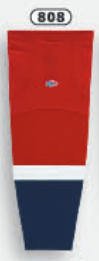 Athletic Knit (AK) HS2100-808 2013 Washington Capitals Red Mesh Ice Hockey Socks - PSH Sports