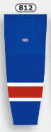 Athletic Knit (AK) HS2100-812 New York Rangers Royal Blue Mesh Ice Hockey Socks - PSH Sports
