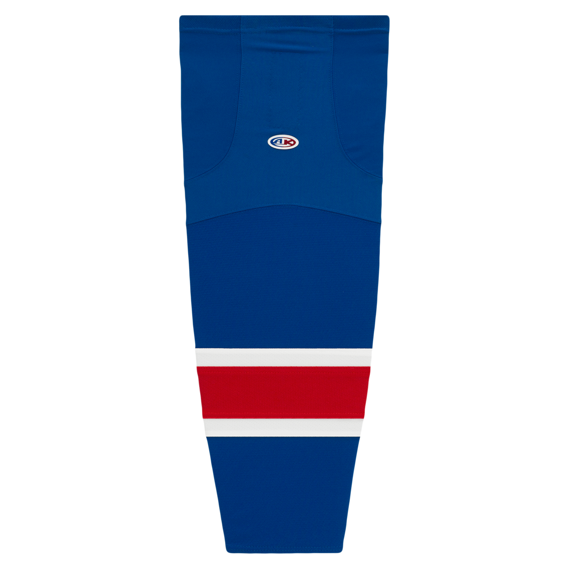 Athletic Knit (AK) HS2100-812 New York Rangers Royal Blue Mesh Ice Hockey Socks - PSH Sports