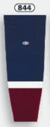 Athletic Knit (AK) HS2100-844 2015 Colorado Avalanche Third Navy Mesh Ice Hockey Socks - PSH Sports