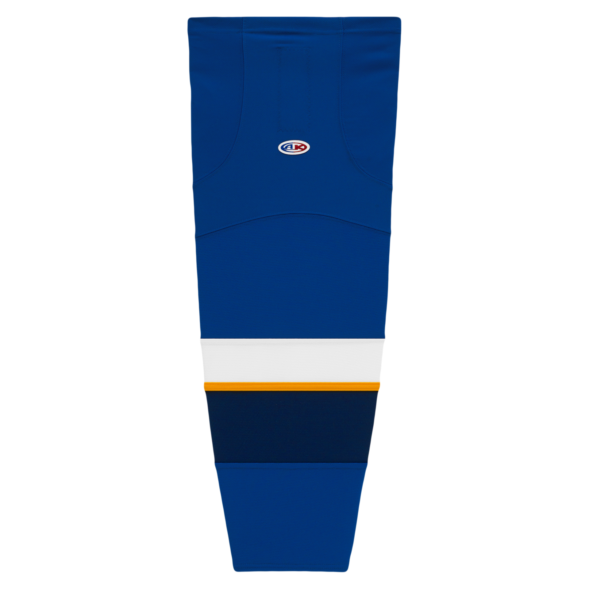 Athletic Knit (AK) HS2100-846 2011 St. Louis Blues Royal Blue Mesh Ice Hockey Socks - PSH Sports