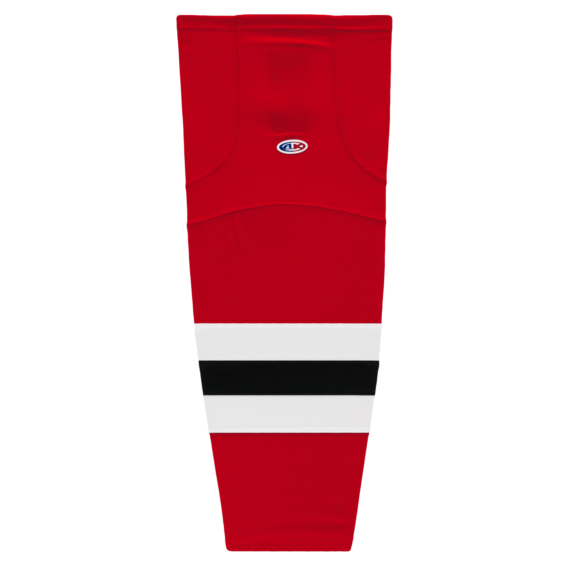 Athletic Knit (AK) HS2100-866 2017 New Jersey Devils Red Mesh Ice Hockey Socks - PSH Sports