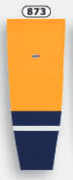Athletic Knit (AK) HS2100-873 2013 Nashville Predators Gold Mesh Ice Hockey Socks - PSH Sports