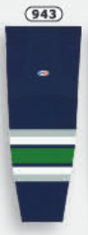 Athletic Knit (AK) HS2100-943 Hartford Whalers Navy Mesh Ice Hockey Socks - PSH Sports