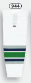 Athletic Knit (AK) HS2100-944 Hartford Whalers White Mesh Ice Hockey Socks - PSH Sports
