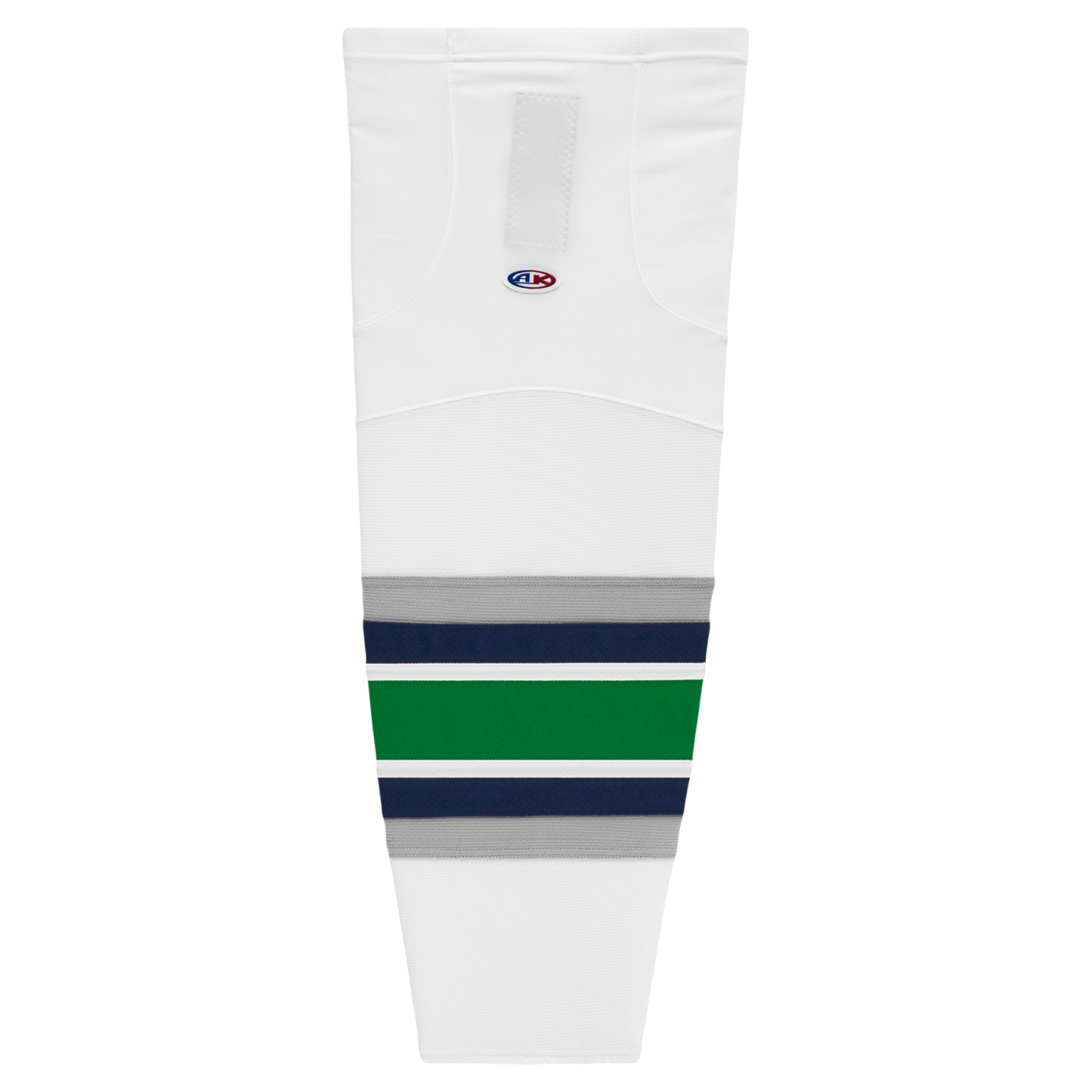 Athletic Knit (AK) HS2100-944 Hartford Whalers White Mesh Ice Hockey Socks - PSH Sports