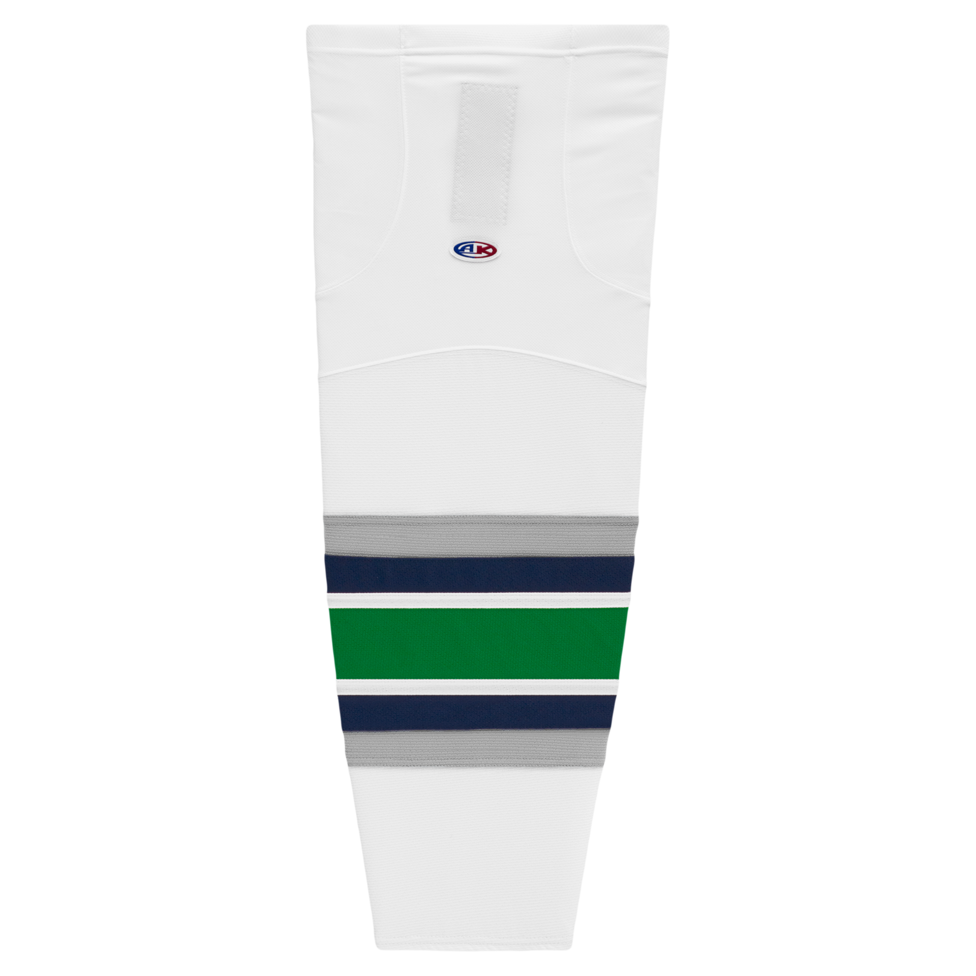 Athletic Knit (AK) HS2100-944 Hartford Whalers White Mesh Ice Hockey Socks - PSH Sports